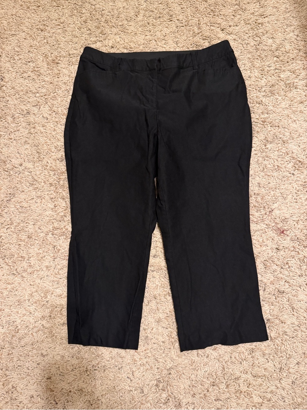 Lane Bryant Black Waistband Trousers